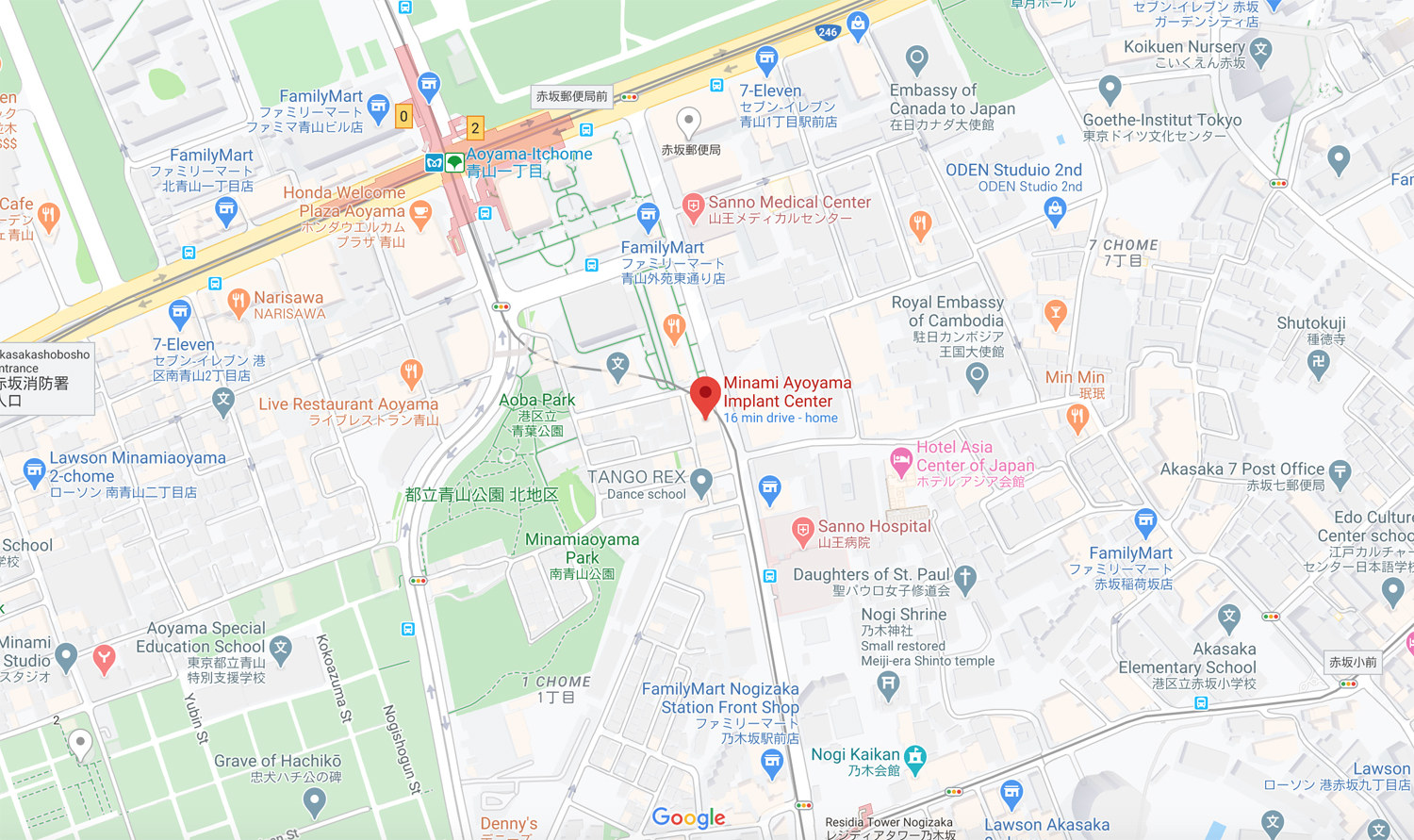English Map